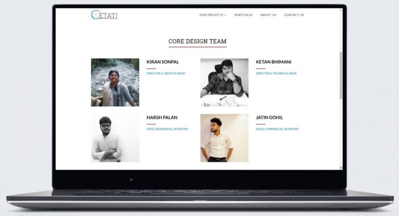 CETATI website. Web design, web development by CLRBLND.